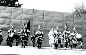 1. Međunarodna smotra folklora u Zagrebu (MSF), 1966. Ljetna pozornica. Izvođenje 