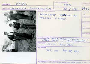Muzički folklor Sinjske krajine, 1965.: Prodavanje 