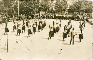 Sletovi u Gospiću - 4. slet Riječke sokolske župe u Gospiću 4.8.1923. - vježbe sokolašica