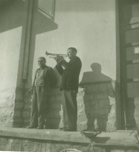 Vokalno-instrumentalna glazba u Istri, 1957.: Zadnji član nekadašnjeg sastava "gunci" (trompetista)