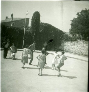 Plesanje, sviranje i pjevanje kod Talijana u Istri u kolovozu 1960.: Narodni ples ("furlana")