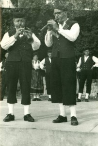Smotra folklora u Novom Vinodolskom, 1964.: Dva sopca iz Raše