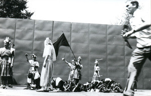 1. Međunarodna smotra folklora u Zagrebu (MSF), 1966. Ljetna pozornica. Izvođenje 