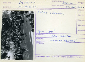 Moštra u Žrnovu (Korčula), 1966.Figura "Guja".