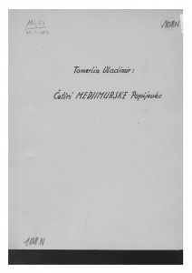 Međimurske popijevke 1951.
