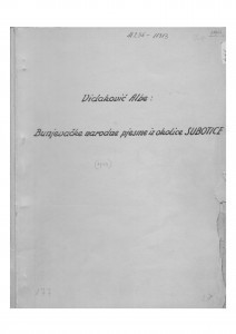 Bunjevačke narodne pjesme iz okolice Subotice, 1953, (ONŽO NZ 47).