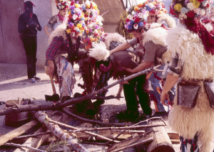 Poklade u Kastavštini, 1984.: Zvončarski ophod u Rukavcu