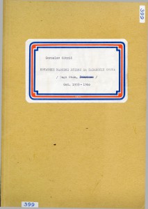 Hrvatske narodne pjesme sa zadarskih otoka (Dugi Otok), 1959- 1960. Originalni rukopis i prijepis.