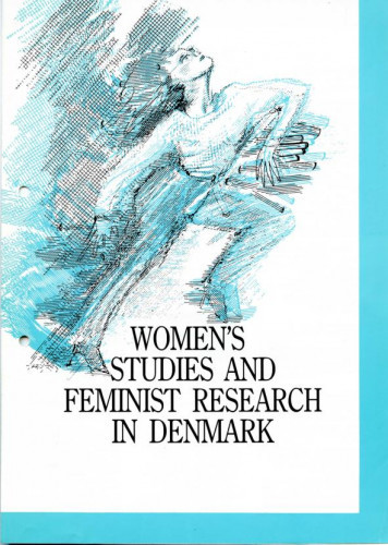 Vizual za "Women's Studies and Feminist Research in Denmark"