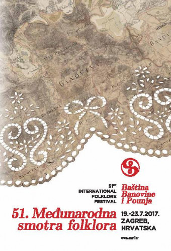 51. Međunarodna smotra folklora : Zagreb, Hrvatska, 19. - 23. 7. 2019. : Baština Banovine i Pounja = 51st International folklore festival