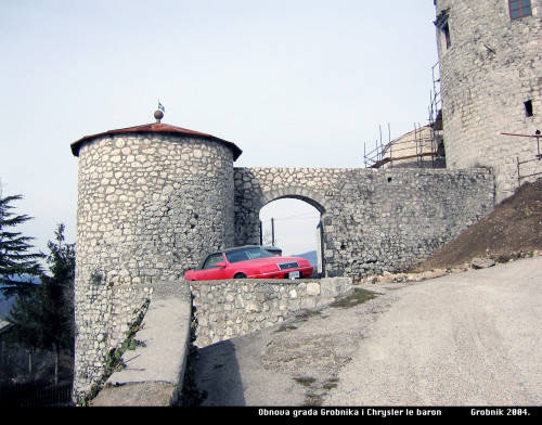 Poklade, 25. 02. 2004.: Obnova grada Grobnika i Chrysler le baron