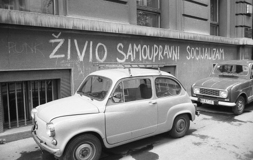 Grafiti u Zagrebu.