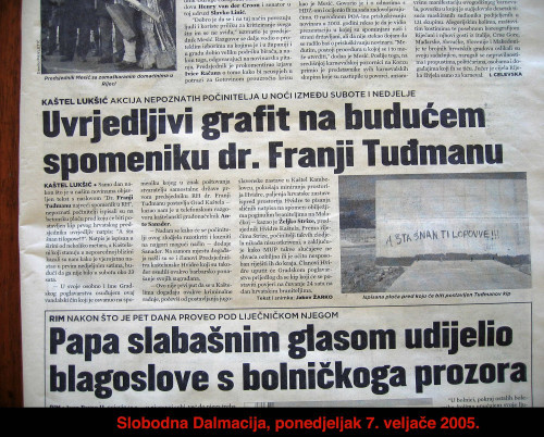 Slobodna Dalmacija, ponedjeljak 7. veljače 2005.