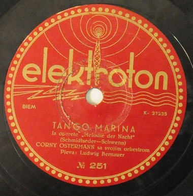 Tango Marina iz operete „Melodie der Nacht“