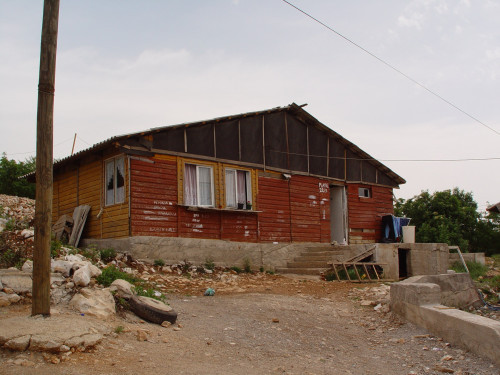 Kuće u romskom naselju Pehlin u Rijeci
