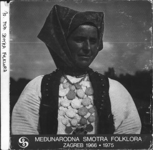 10. Međunarodna smotra folklora : programi Međunarodne smotre folklora 1966. - 1975.